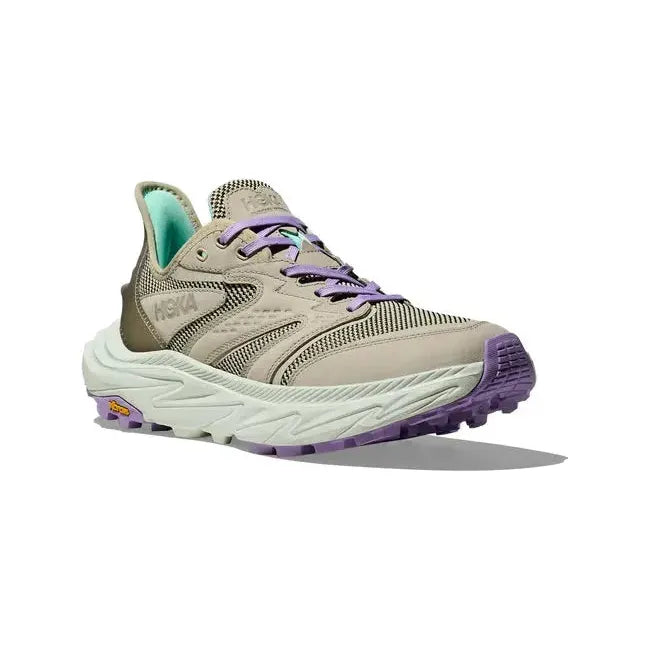 Hoka Women's Anacapa 2 Freedom Hiking Shoe Sesame/Glaucous 1155193-SMGL