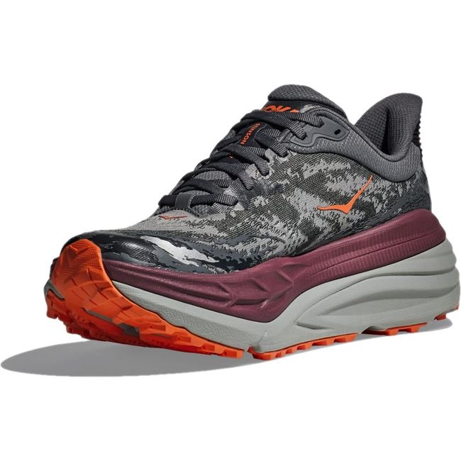 Hoka Men's Stinson ATR 7 Hiking Shoe CASTLEROCK/CABERNET 1141530-CCBRN