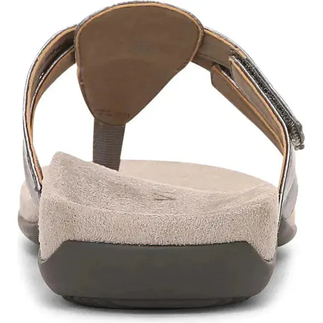 Vionic Women's Karley Flip Flop Silver I4692L1-020