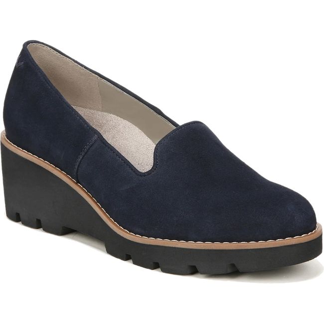 Vionic Women's Willa Wedge Loafer Navy I7294L1400
