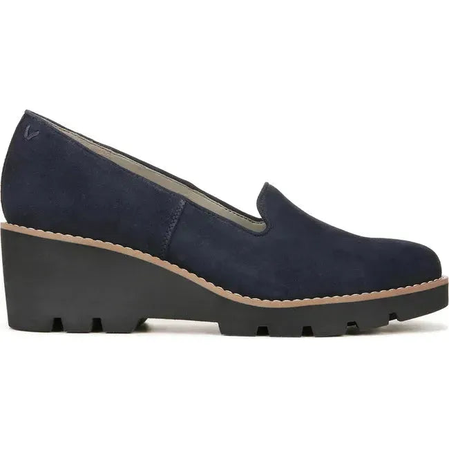Vionic Women's Willa Wedge Loafer Navy I7294L1400