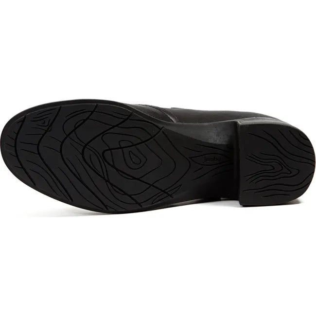 Jambu Women's Vanessa Mary Jane Heel Black Leather J4VAN01