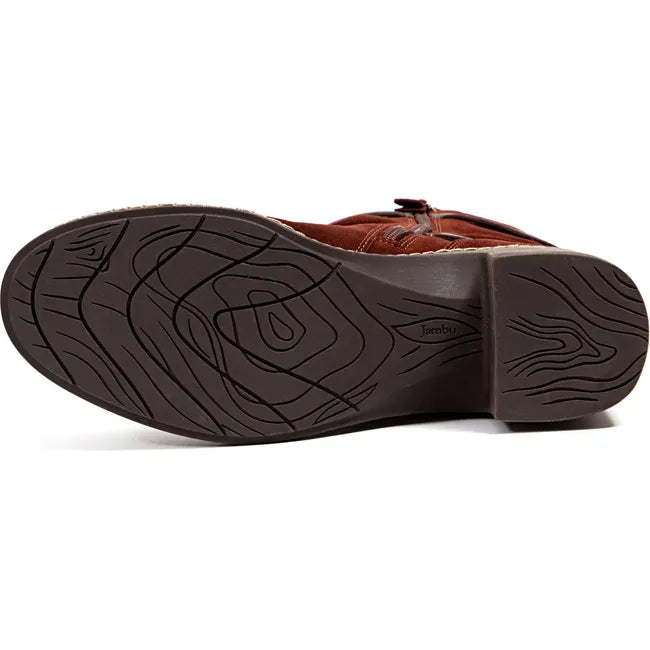 Jambu Women's Victoria Water Resistant Mid-Calf Boot Brandy/Dark Brown J4VIC34