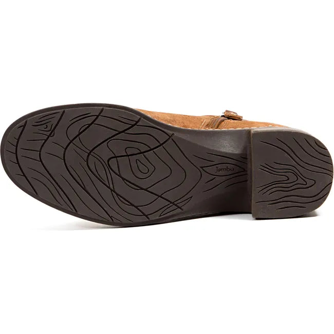 Jambu Women's Vivi Heeled Bootie Dark Tan J4VIV01