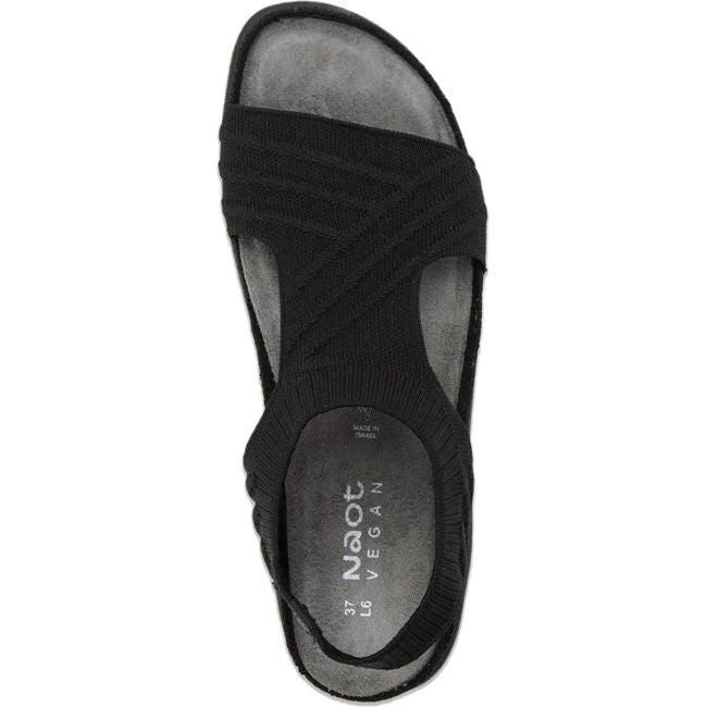 Upper of Women's Naot Kawhia Sandal in Sage Knit