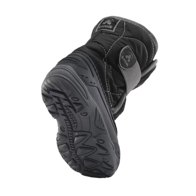 Sole of Kamik Kids' Snowbug 5 Snow Boot in Black