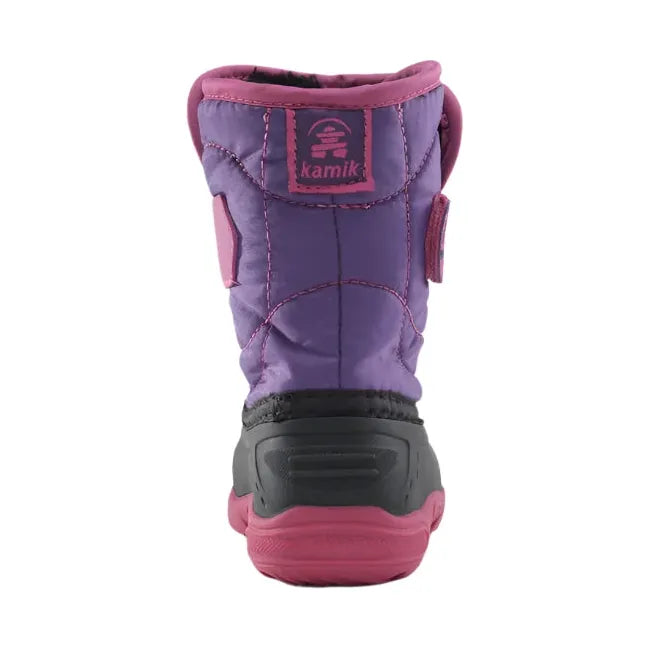 Kamik Kids' Snowbug 5 Snow Boot Navy NF9412N-PUM