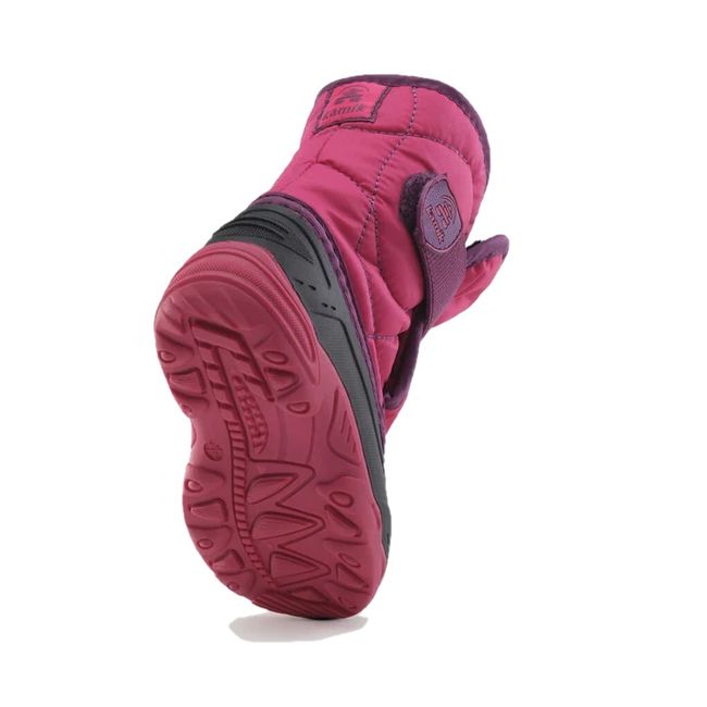 Sole of Kamik Kids' Snowbug 5 Snow Boot in Rose Pink