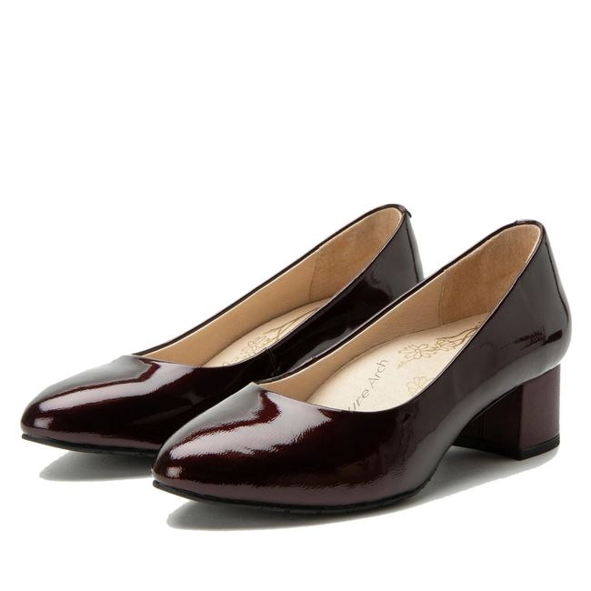 Pair of Alegria Women's Lisah Heels in Jam Patent Leather