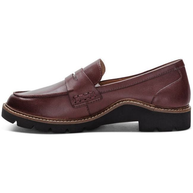 Aetrex Women's Collette Penny Loafer Burgundy LL109W