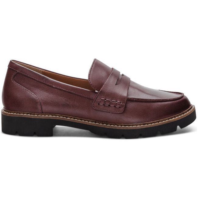 Aetrex Women's Collette Penny Loafer Burgundy LL109W