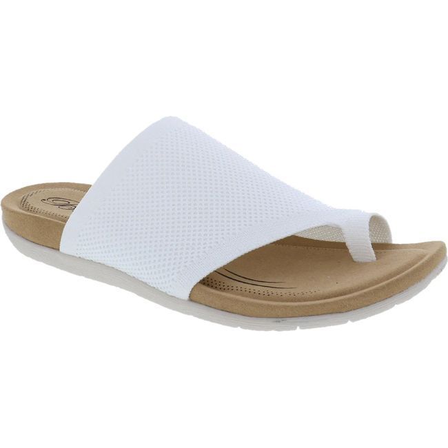 Biza Women's Lavish Flip Flop White