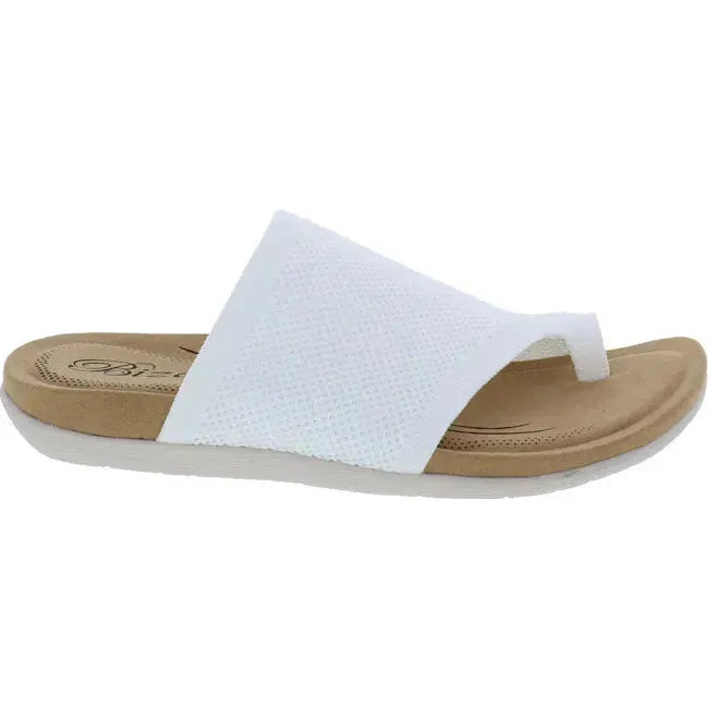 Biza Women's Lavish Flip Flop White