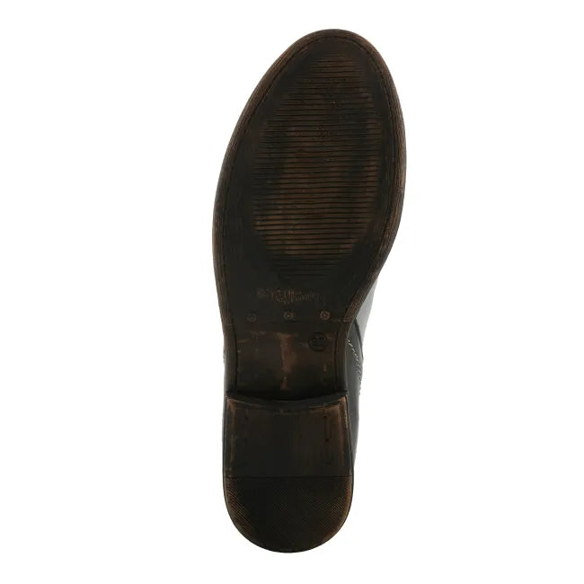 Dark sole of grey multi leather Spring Step Women&