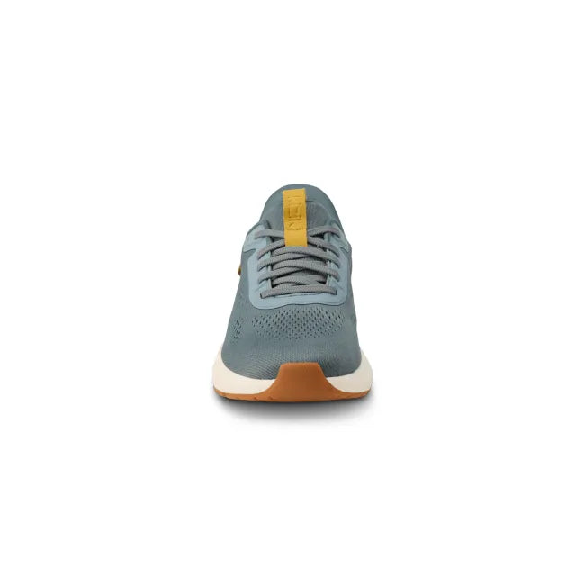 Front of Men’s Kizik Athens 2 Sneaker in stormy blue green with easy on HandsFree Step-In tech