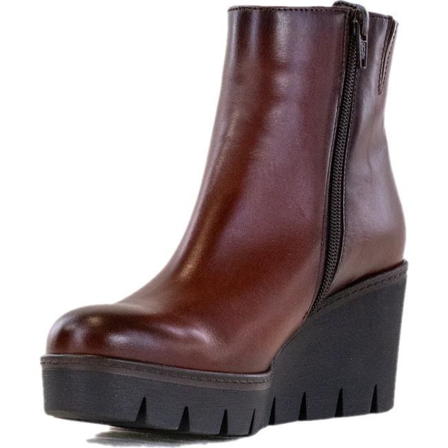 Gabor Women's Wedge Ankle Boot Brandy Brown 54-780-24
