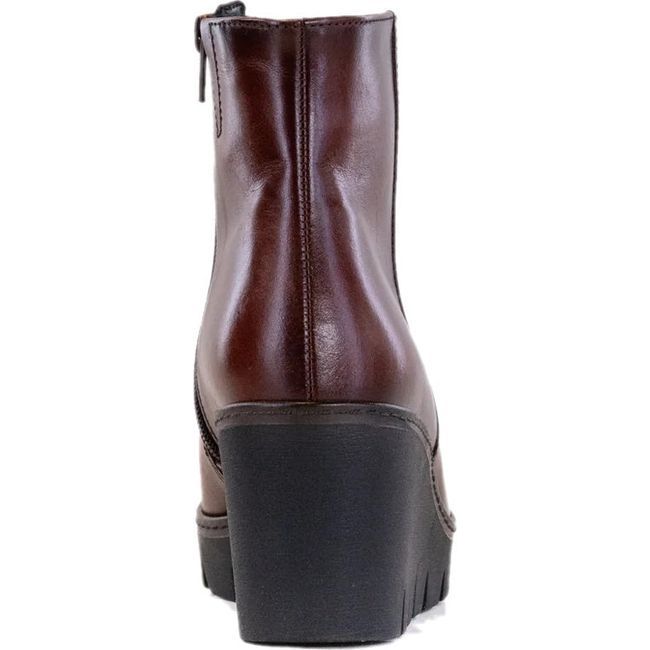 Gabor Women's Wedge Ankle Boot Brandy Brown 54-780-24