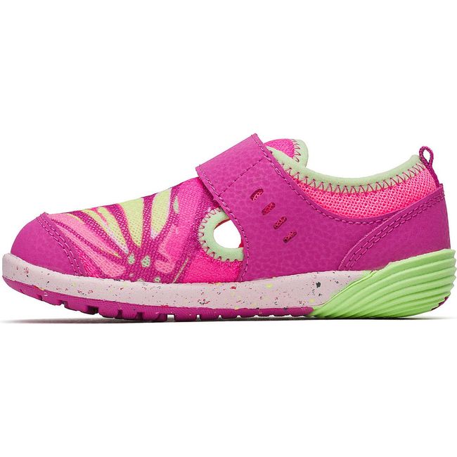 Medial side of Merrell Little Kids&#39; Bare Steps H2O Closed Toe Water Shoe in Butterfly Pink