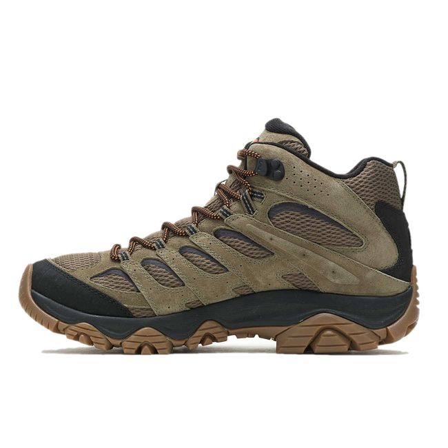 Medial side of Olive Green Merrell Men&
