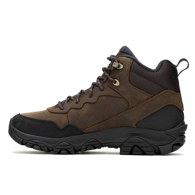Medial side of Keen Men's Coldpack 3 Thermo Mid Waterproof Boot in Earth Brown