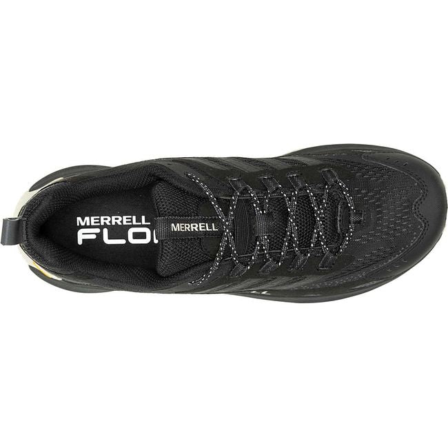 Upper of Men&#39;s Merrell Moab Speed 2 Hiking Shoe in Black