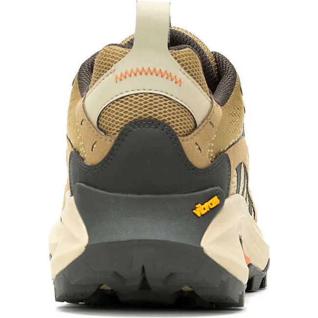 Heel of Men&#39;s Merrell Moab Speed 2 Hiking Shoe in Coyote tan