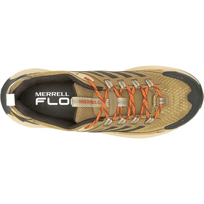Upper of Men&#39;s Merrell Moab Speed 2 Hiking Shoe in Coyote tan