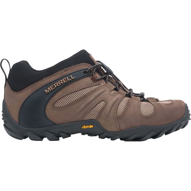A brown and black Merrell Men&