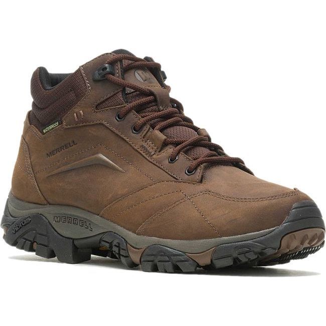Merrell Men's Moab Adventure Mid Waterproof Hiking Boot Earth J91819