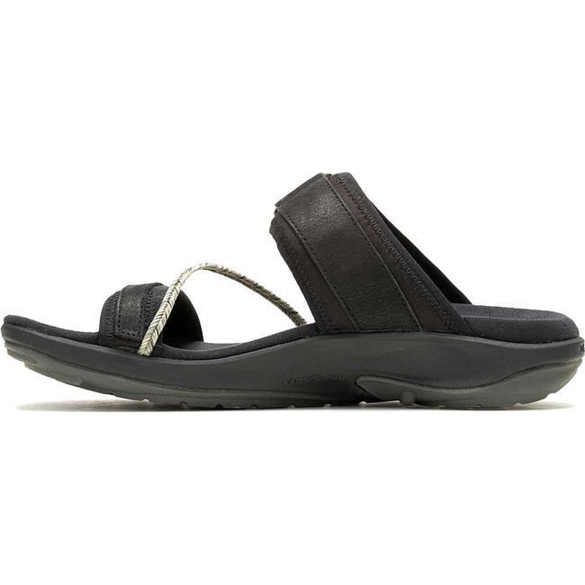 Medial of Merrell Women&#39;s Terran 4 Slide Sandal in Black