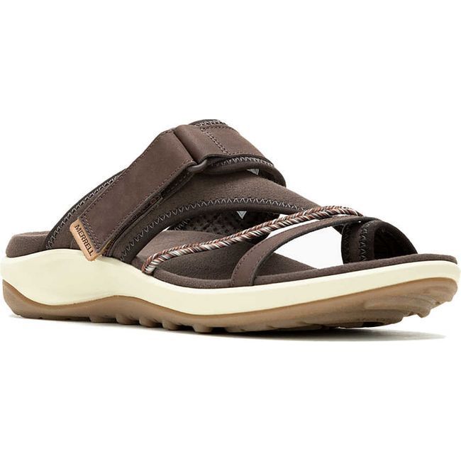 Merrell Women&#39;s Terran 4 Post Wrap Sandal NUTSHELL/BRACKEN J006408