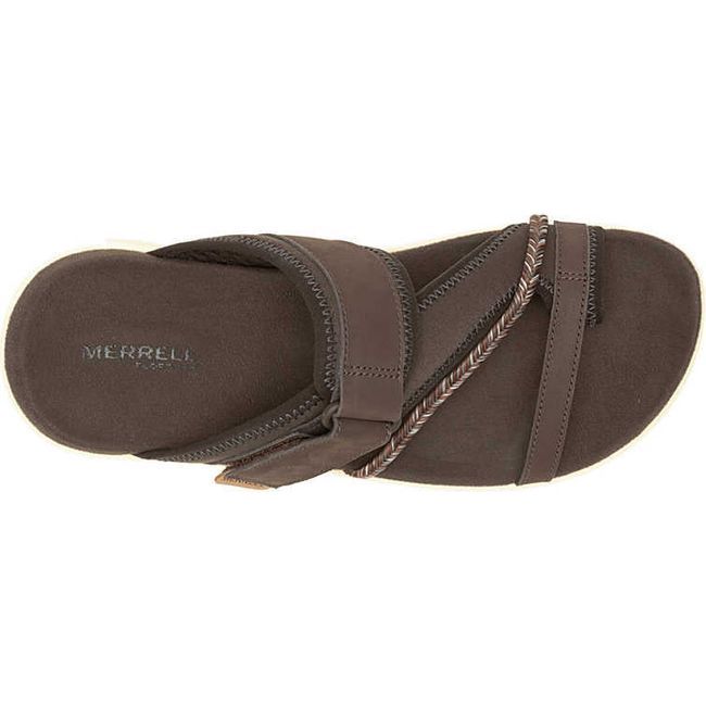 Merrell Women&#39;s Terran 4 Post Wrap Sandal NUTSHELL/BRACKEN J006408