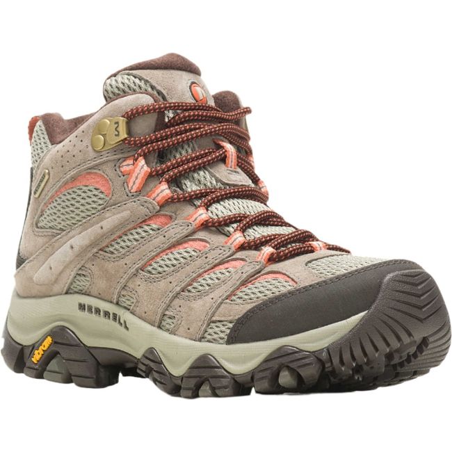 Merrell Women's Moab 3 Mid Waterproof Hiking Boot Bungee Cord J035848