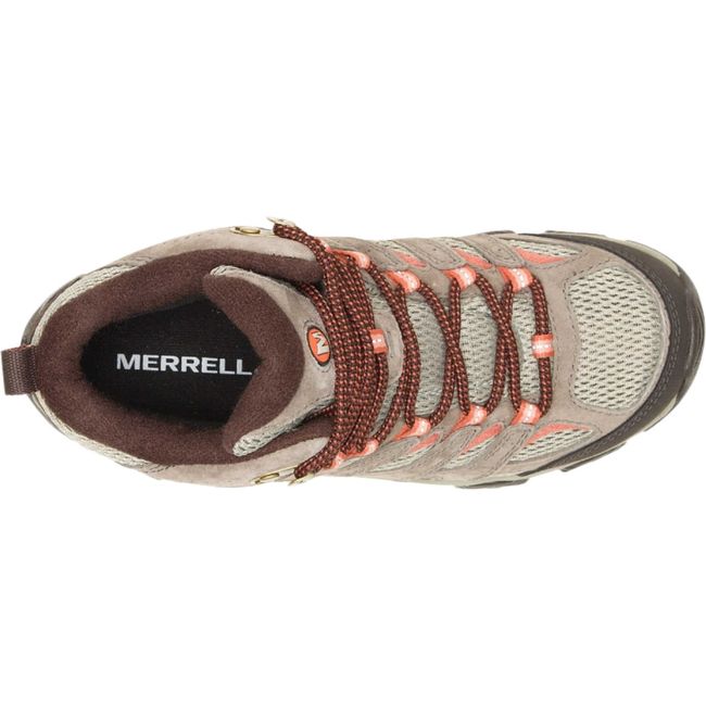 Merrell Women's Moab 3 Mid Waterproof Hiking Boot Bungee Cord J035848