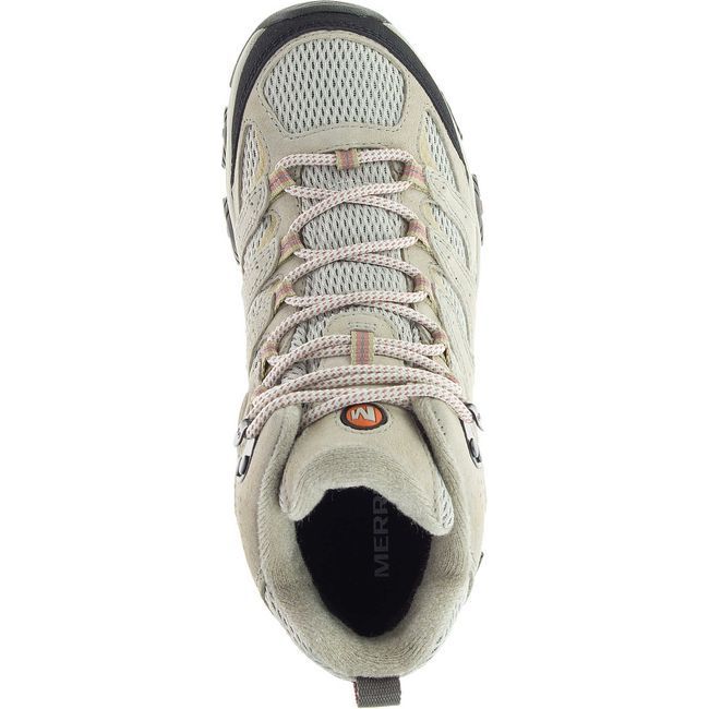 Merrell Women's Moab Mid 3 Waterproof Hiking Boot Aluminum J036330