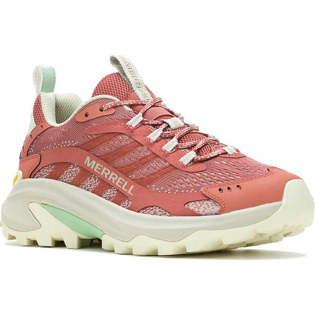 Front angled view of Sedona Women's Merrell Moab Speed 2 Hiking Shoe