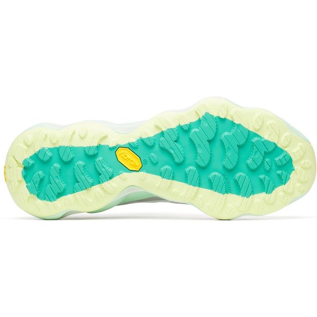 Sole of Women&#39;s Merrell SpeedArc Matis Sneaker in White Turquoise