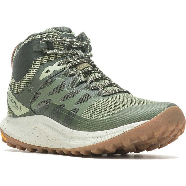 Merrell Women's Antora 3 Mid Waterproof Hiking Boot Lichen J067584