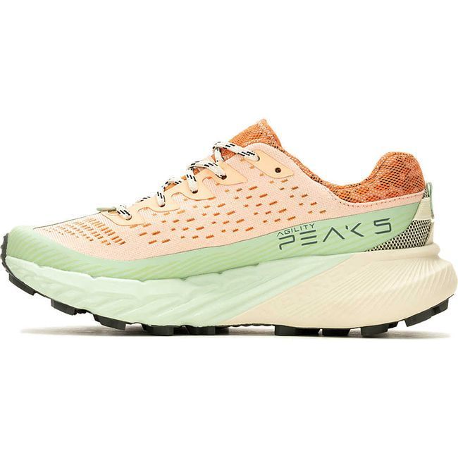 Merrell Women's Agility Peak 5 Trail Running PEACH/SPRAY J068168