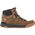 Lateral side of Men's Oboz Burke Nubuck Leather Waterproof Casual Boot in brown earth color