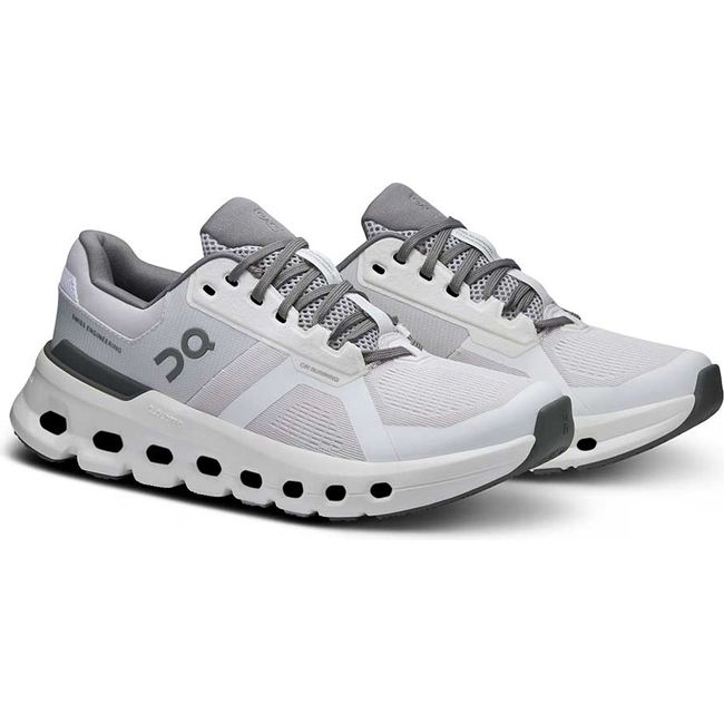 On Running Women's Cloudrunner 2 Running Shoe 3WE10130622 Frost/White