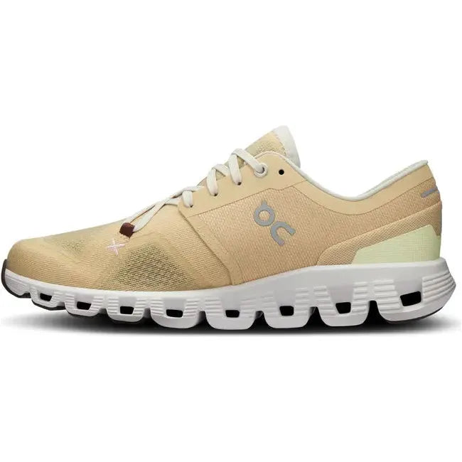 On Running Women's Cloud X 3 Cross Training Shoe SAVANNAH/FROST 60.97789