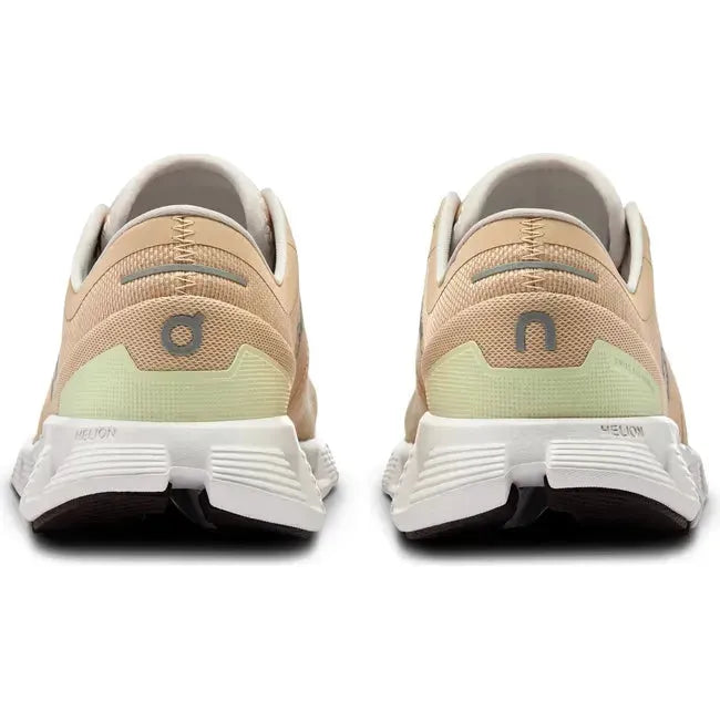 On Running Women's Cloud X 3 Cross Training Shoe SAVANNAH/FROST 60.97789