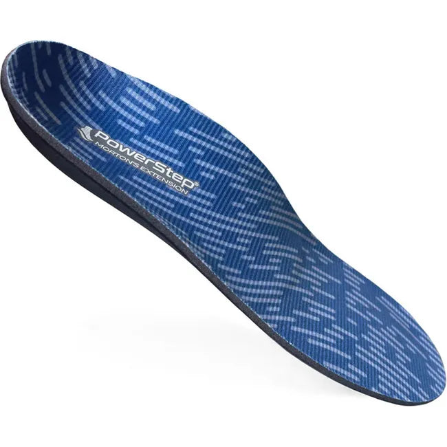 Angled look at the Unisex PowerStep Morton’s Extension Orthotic Insoles 