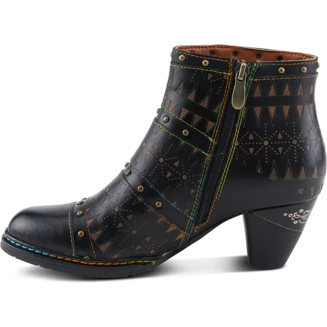 L'Artiste Women's Niobe Boot Black Multi