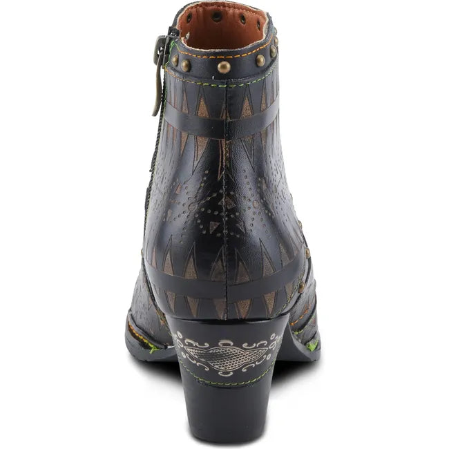 L'Artiste Women's Niobe Boot Black Multi