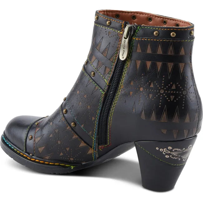 L'Artiste Women's Niobe Boot Black Multi