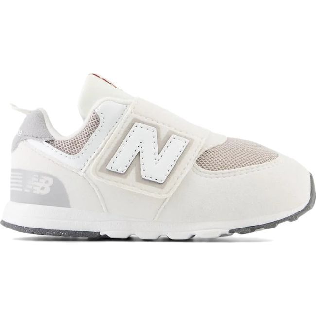 New Balance Kids' 574 Lifestyle Shoe White/Beige NW574RCD