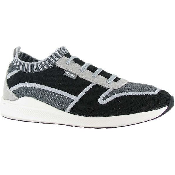 Naot Women's Adonis Sneaker Black/Gray Knit 15004-68B