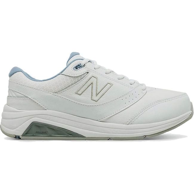 Lateral side of White New Balance 928 Women&